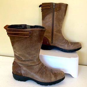 Merrell Shoes Women's 6 Vera Mid Barnwood Boots Performance Footwear Outdoors